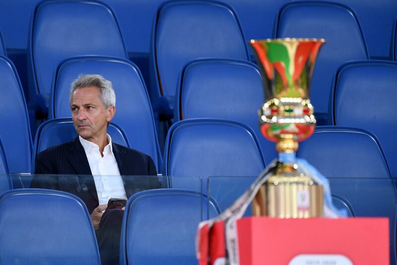 Le immagini della "strana" finale di Coppa Italia Napoli-Juventus 1