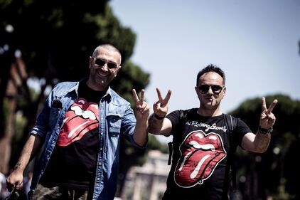 I fan in attesa del concerto dei Rolling Stones a Roma 2