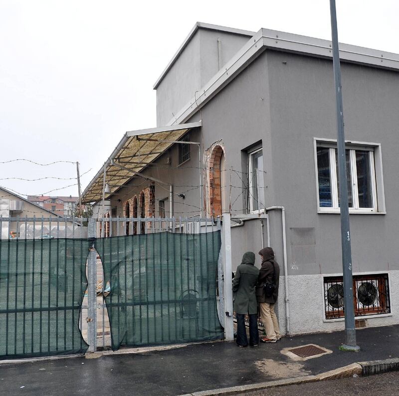 MUSULMANI Il cantiere della moschea abusiva costruita dai turchi in via Maderna, zona Mecenate