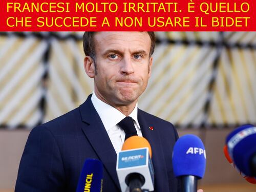 La satira del giorno. Francesi molto irritati