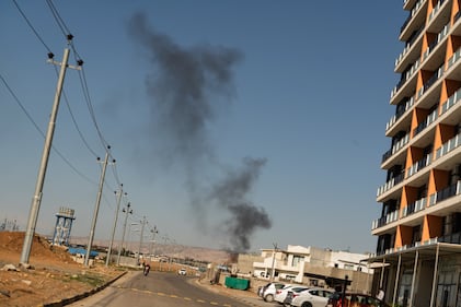 Le immagini dopo l'attacco alla base italiana di Erbil 6