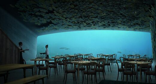 Arriva in Norvegia il primo ristorante subacqueo 1