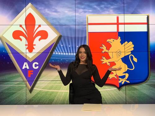Palpeggiata in diretta tv, al via il processo per il tifoso della Fiorentina
