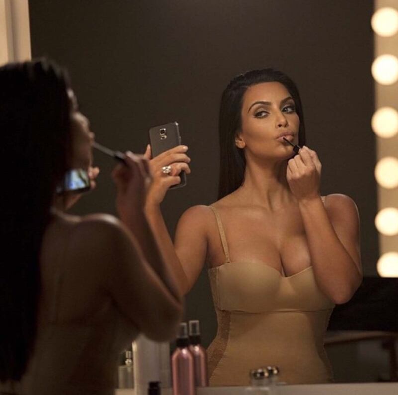 Kim Kardashian foto private con Kanye West 2