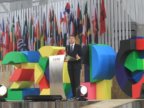 Al via il sogno di Expo 2015. Renzi: "Oggi inizia il domani"