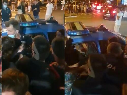 La folle movida contro la polizia: agenti insultati da giovanissimi