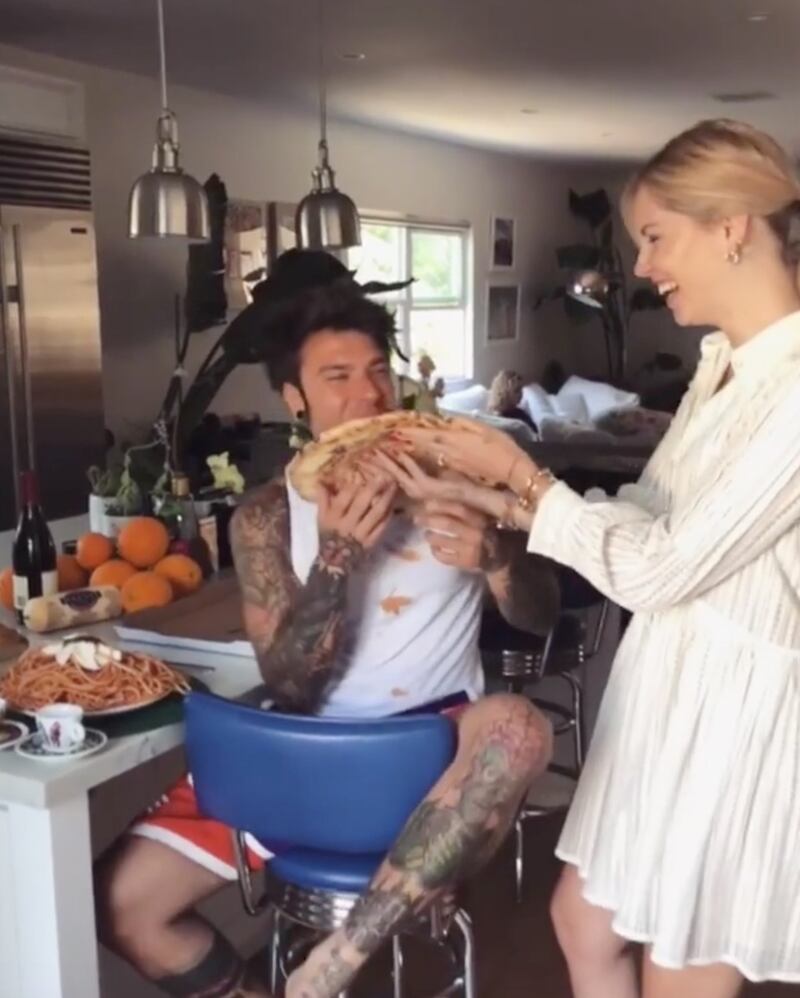 Chiara Ferragni e Fedez nel nuovo attico 5