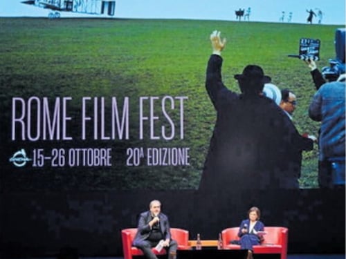 A Roma per la Festa del Cinema anche l'acqua, star da blu carpet