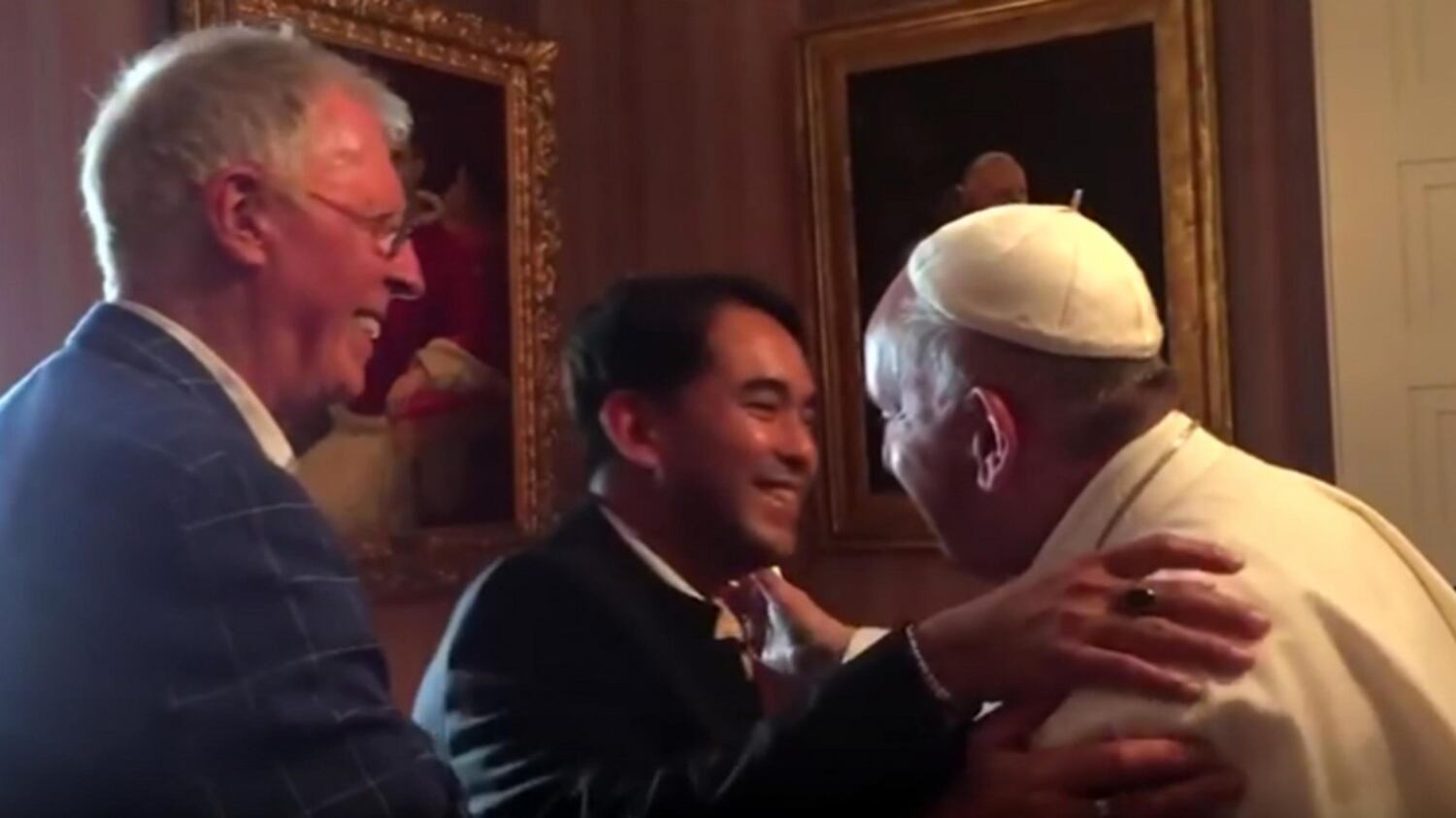 Negli Usa il Papa ha incontrato una coppia gay