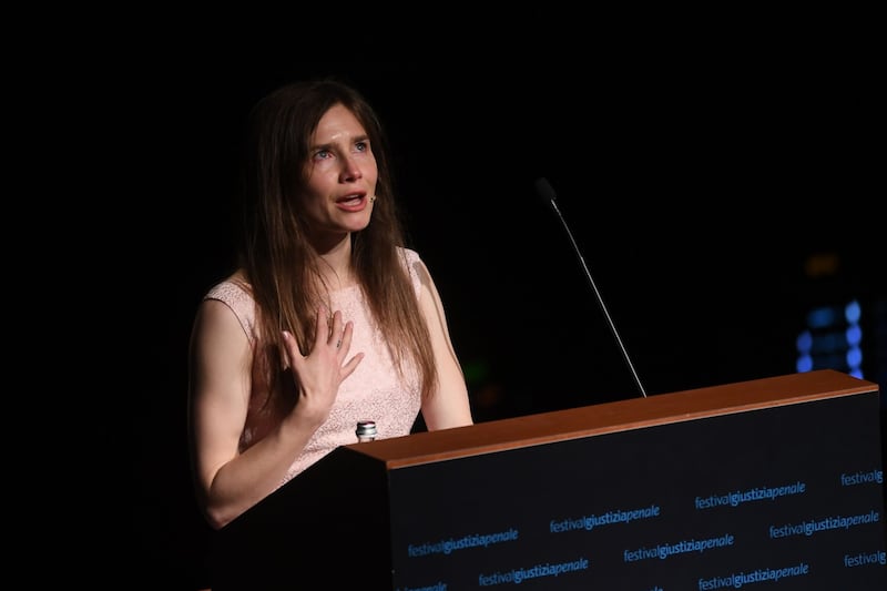 Amanda Knox si commuove al Festival della Giustizia 1
