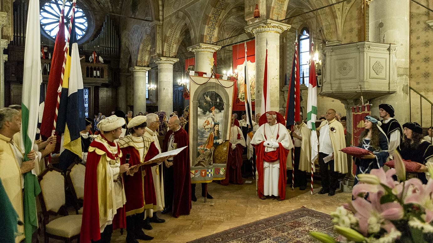Il Palio dei Castelli di Castiglione Olona celebra il sesto centenario della Collegiata