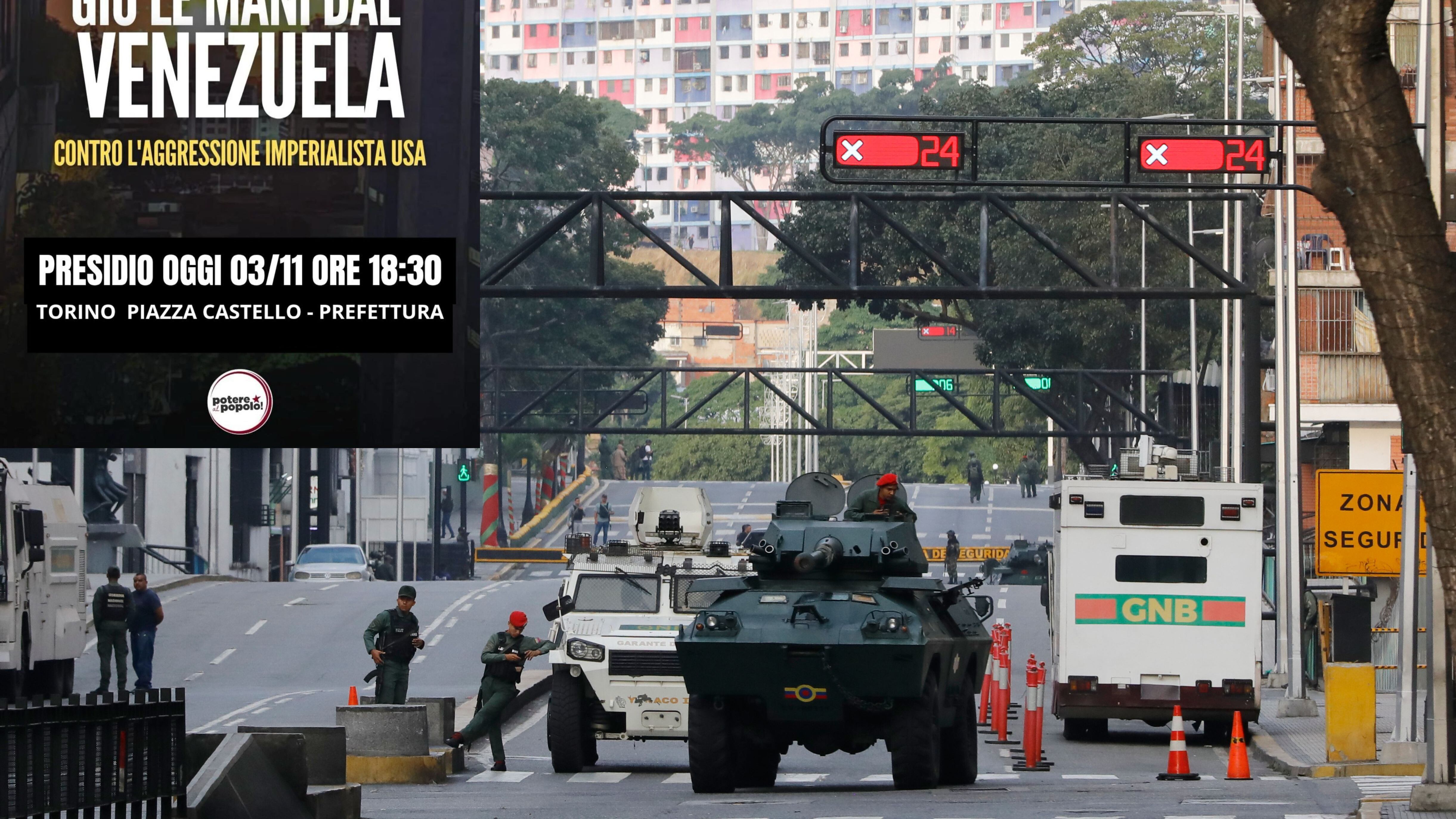 Dal "Genocidio" palestinese al rapimento di Maduro: per i "compagni" il governo italiano è sempre complice