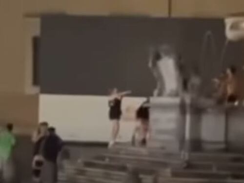 Ogni notte fanno il bagno nella fontana di Trastevere