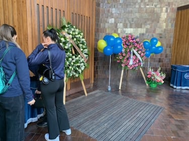 Palloncini e lacrime al funerale di Julia Ituma 3