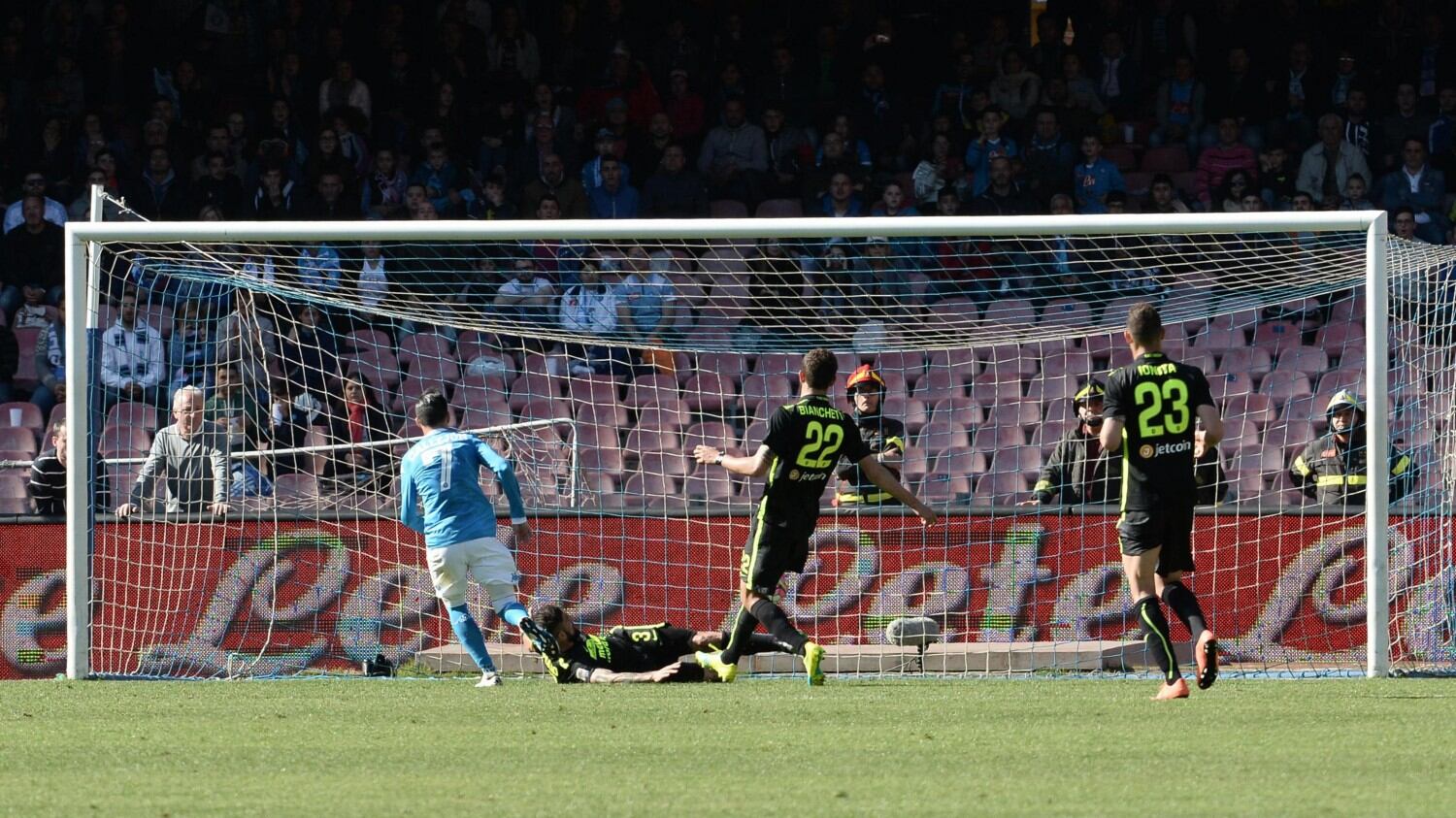 Serie A, Napoli-Hellas Verona: 3-0