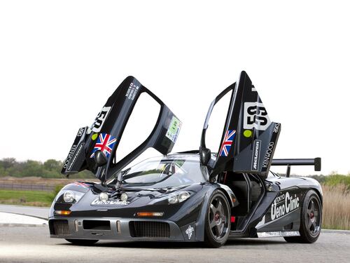 McLaren tira a lucido la F1 GTR per celebrare i 100 anni di Le Mans