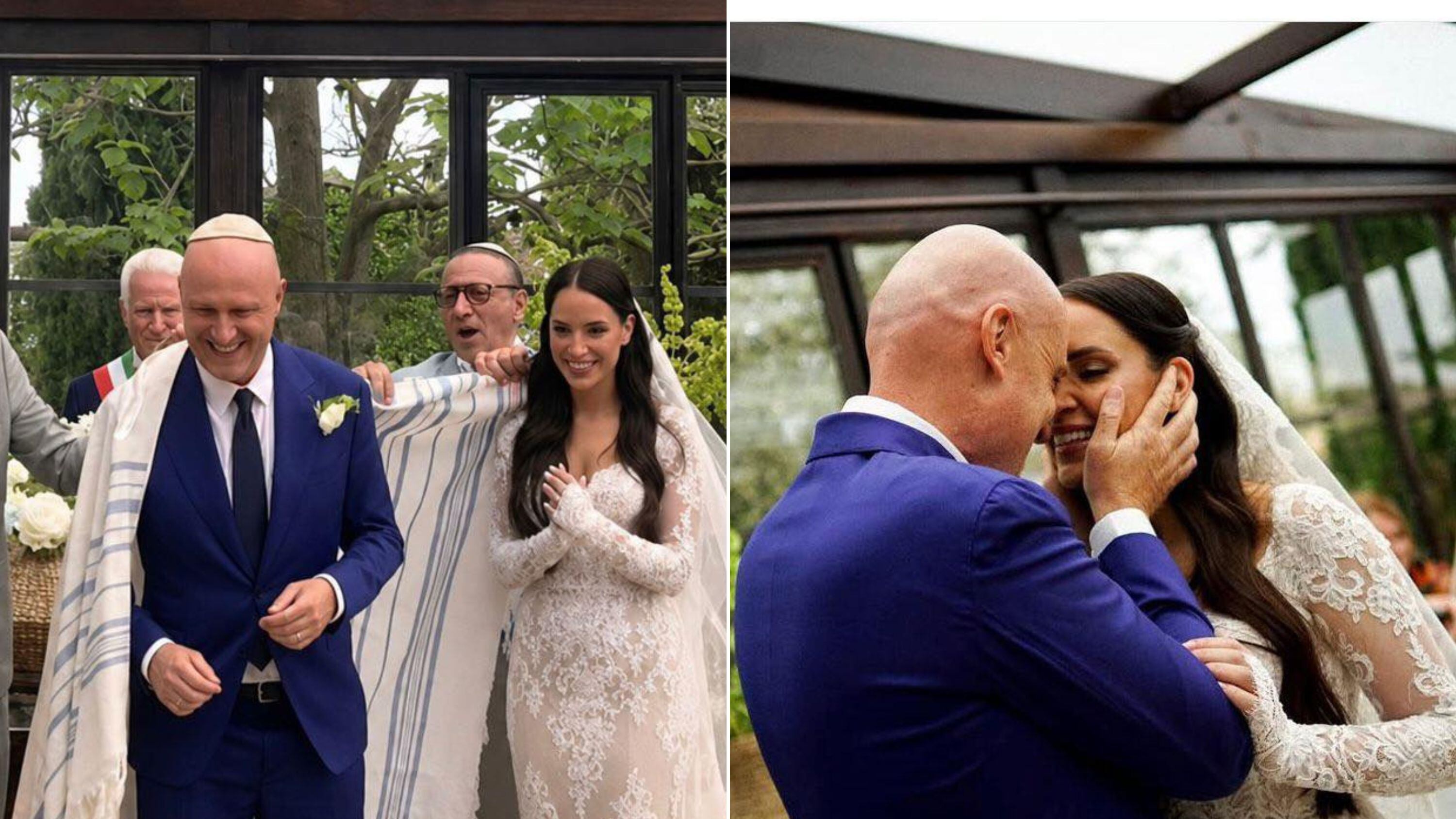 "Ha la ciotola del cane in testa". Insulti a Rudy Zerbi per il suo matrimonio con rito ebraico