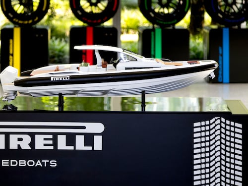 Sacs Tecnorib e Pirelli: 20 anni di mare, design e velocità