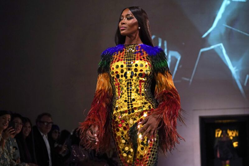 Naomi Campbell alla London Fashion Week: foto 1