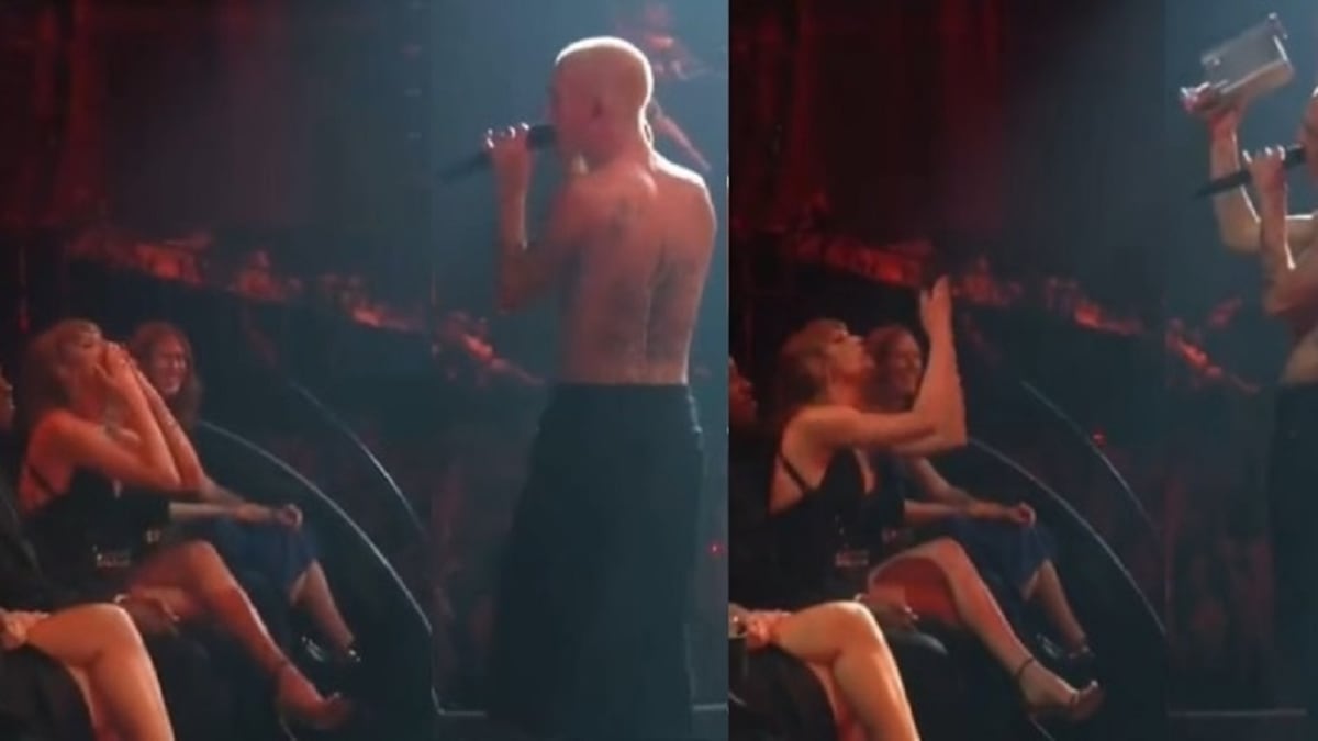 Taylor Swift e il bacio a Damiano dei Maneskin: cos'è successo ai Video Music Awards