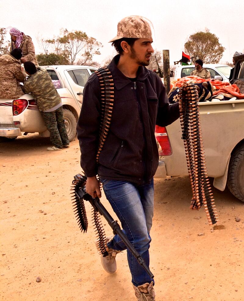 Le milizie di Misurata schierate intorno a Sirte 3
