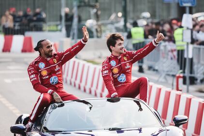 Battesimo milanese per le Ferrari 5