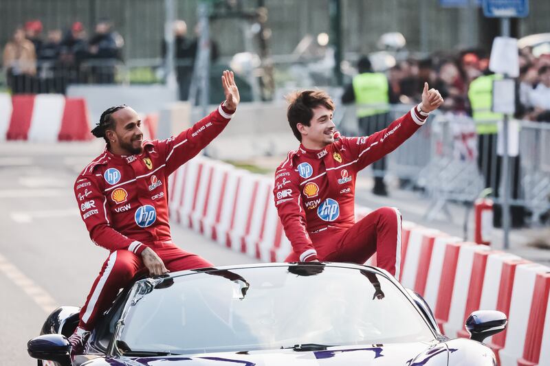 Battesimo milanese per le Ferrari 5