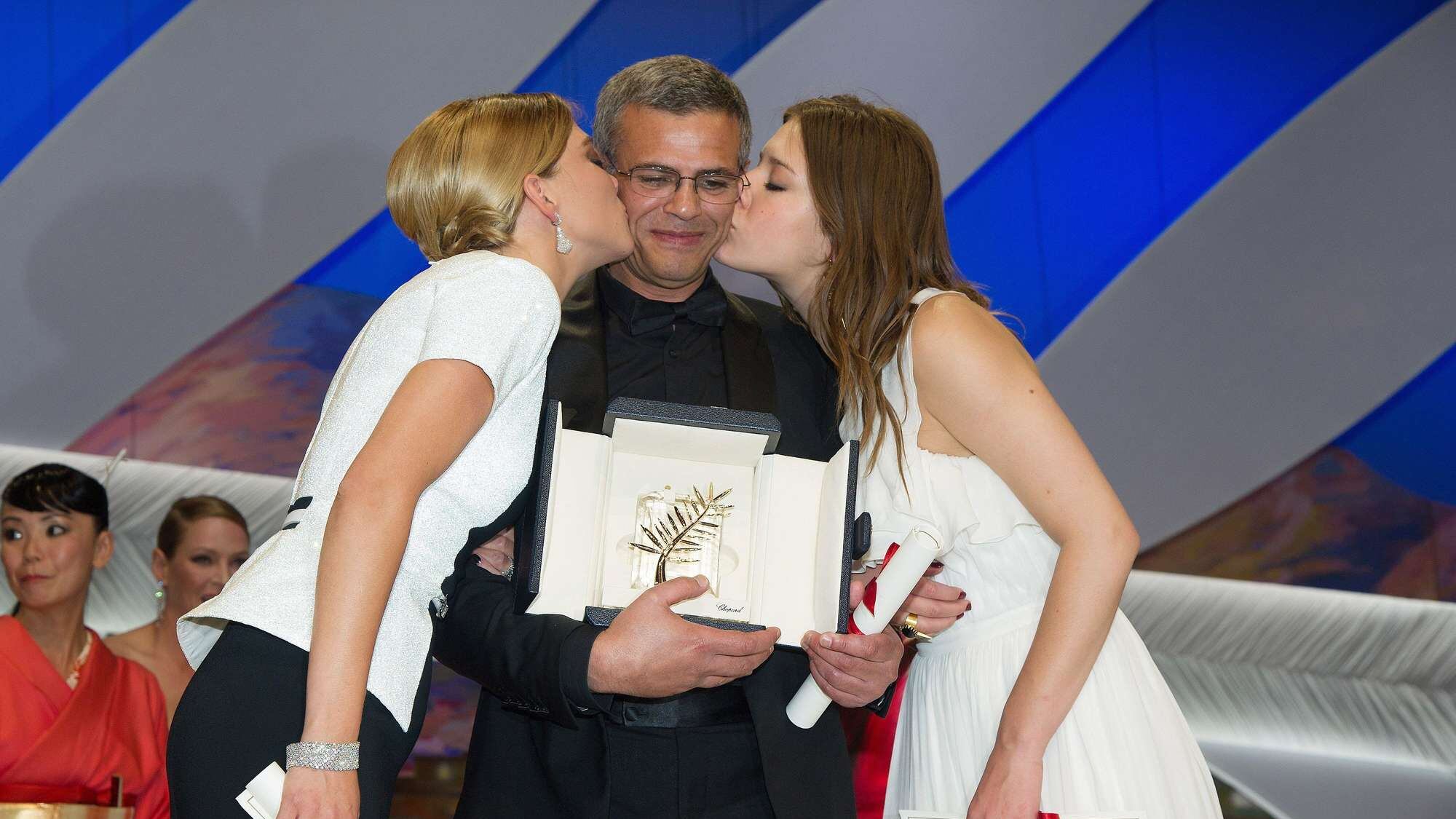 L'amore lesbo eccita Cannes Polanski e Douglas delusi