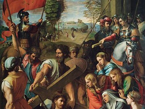 Lo "Spasimo" di Raffaello era nudo senza la cornice