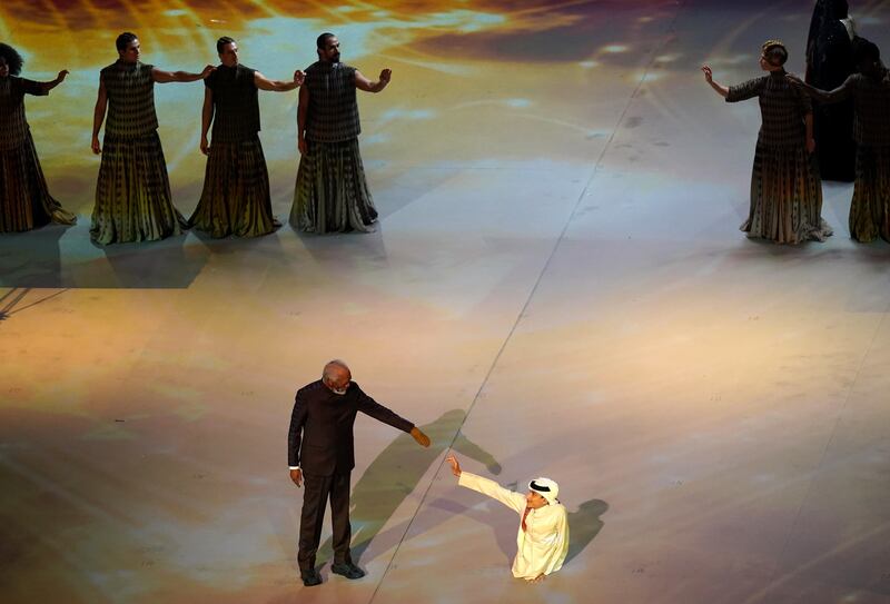 Danze, luci e colori aprono i Mondiali in Qatar 7