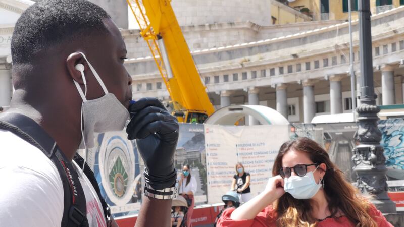 Migranti in protesta contro la sanatoria 9
