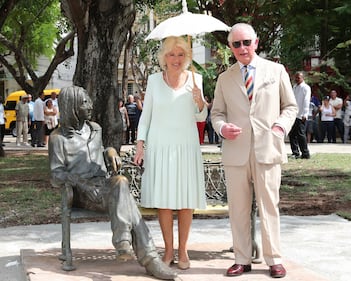 Camilla Parker Bowles e il Principe Carlo: le foto nei Caraibi 8