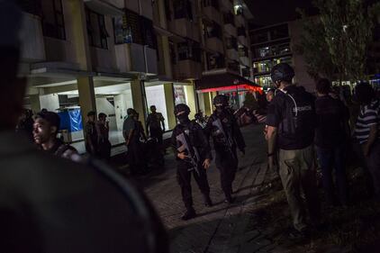 Indonesia, attacco alla polizia 3