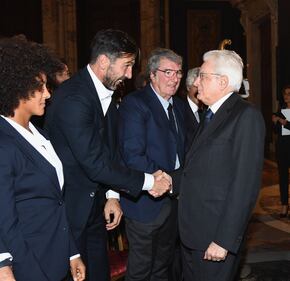 Mattarella riceve l'Italia al Quirinale: le foto della celebrazione dei 120 anni della Figc 11