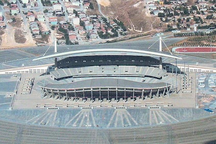 L'Ataturk Olympic Stadium ospita Manchester City-Inter: le immagini dello stadio turco 1