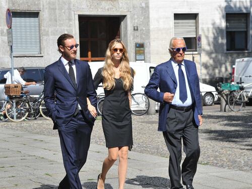 L'ultimo saluto a Marta Marzotto
