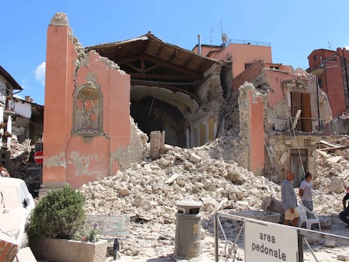 Coldiretti: "Amatrice, 90% delle stalle sono state danneggiate"