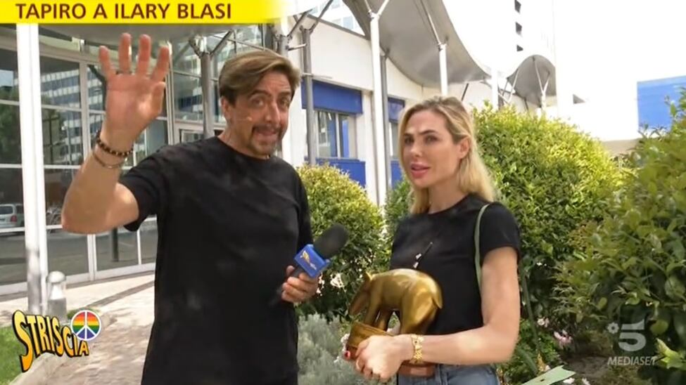 "Sei sicuro?". Ilary Blasi, il tapiro d'Oro e quella stoccata a Francesco Totti