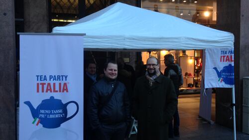 La protesta anti-canone dei Tea Party italiani 2
