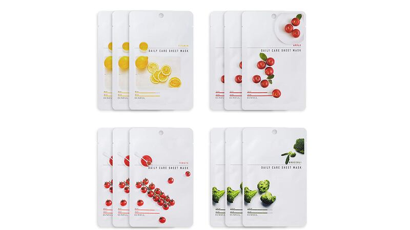 Eunyul Daily Care 12 maschere viso in tessuto