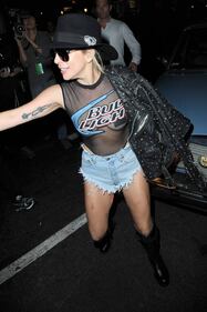 Lady Gaga, lato b in mostra a New York 34