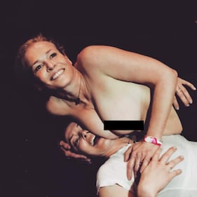 Chelsea Handler in topless 5