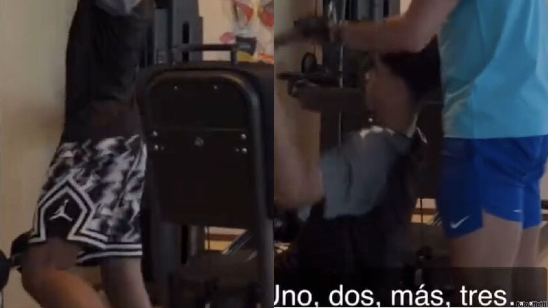 I diktat di Ronaldo al figlio: "Un’ora con i pesi e un’ora di cardio"