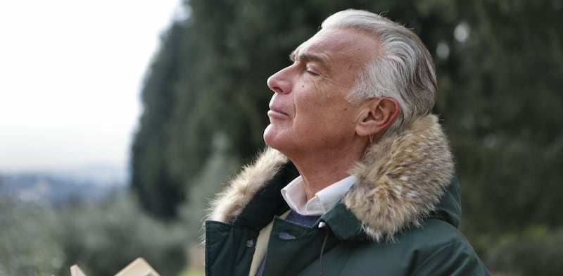 Uomo che respira