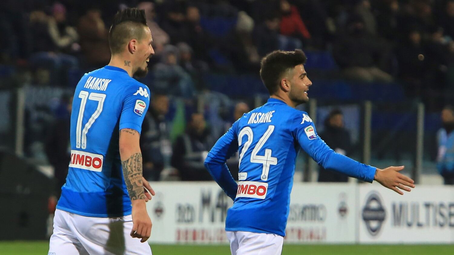 Immobile illude la Lazio Ma Insigne firma il sorpasso del Napoli