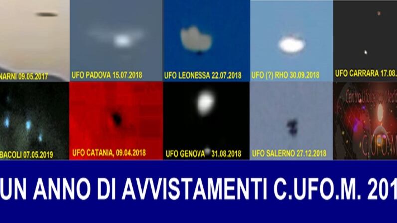 Ufo, i migliori avvistamenti in Italia del 2019