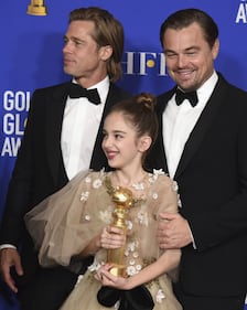 Brad Pitt e Jennifer Aniston ai Golden Globes 2020: foto 9