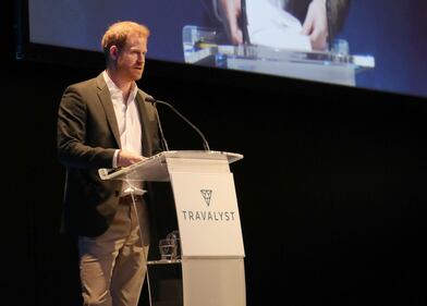 Principe Harry, le foto del convegno sul turismo 2