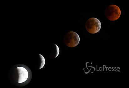 La Luna rossa più lunga del secolo 10