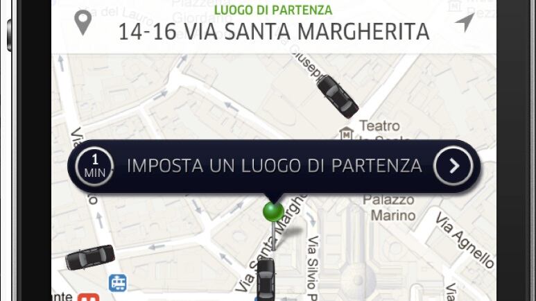Uber, il "taxi" privato ora si paga con Paypal